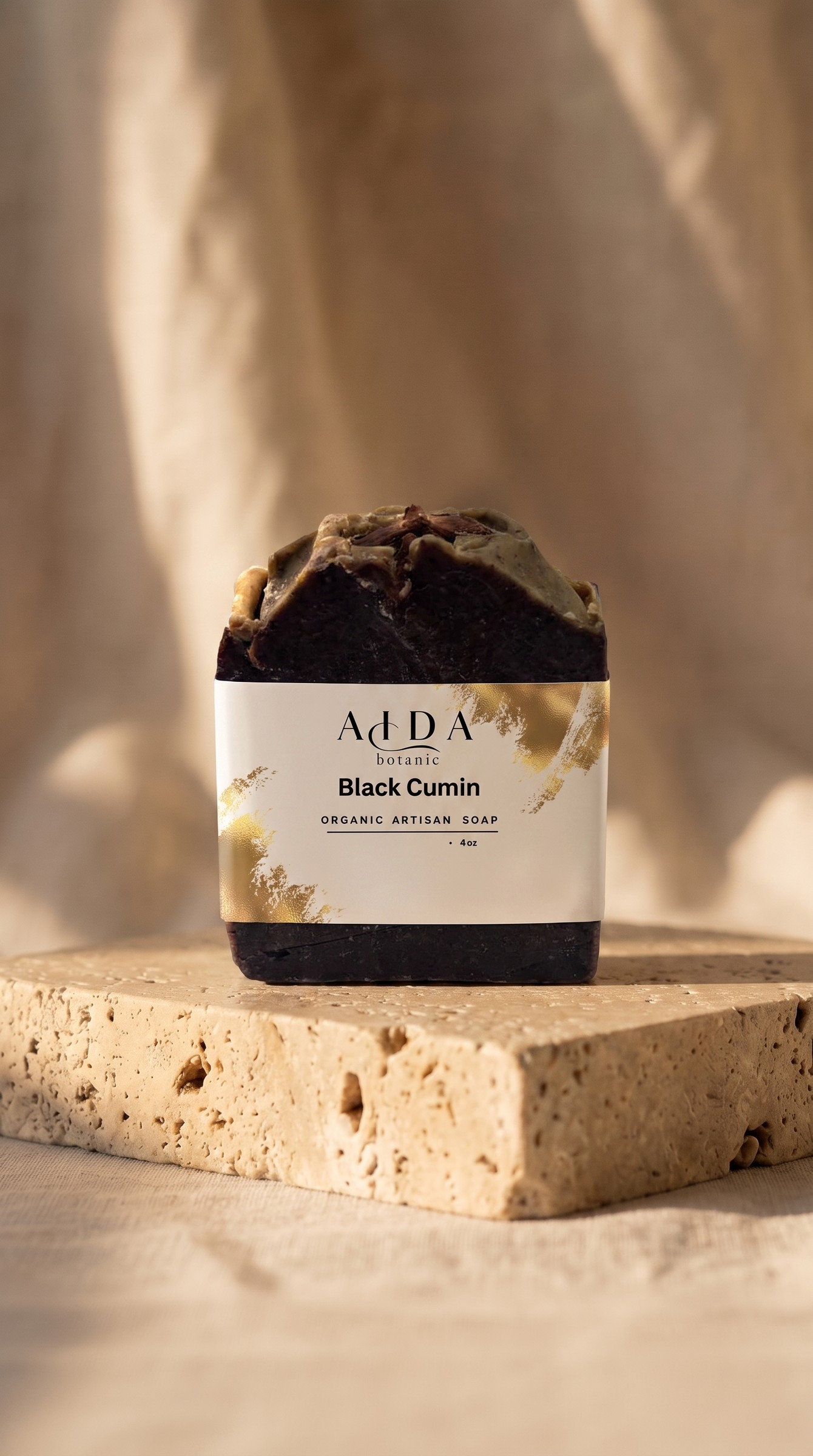 Handcrafted Black Cumin Moisturizing Soap 1 AIDA Black Cumin Moisturizing Soap product hero image