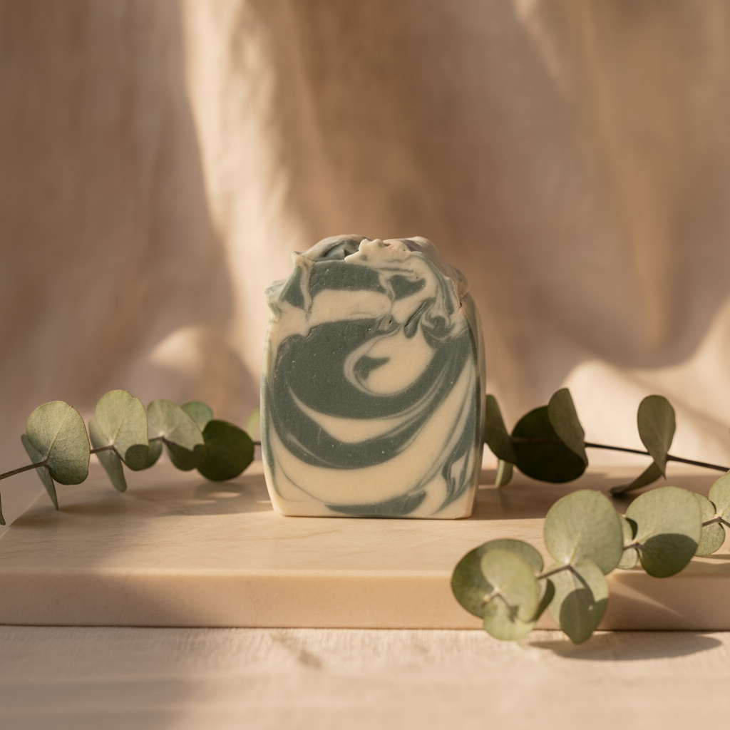 Handcrafted Eucalyptus Moisturizing Soap 2 AIDA Eucalyptus Soap Gallery 1