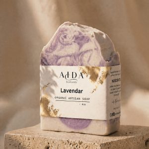 Aida Handcrafted Lavender Moisturizing Soap - product label