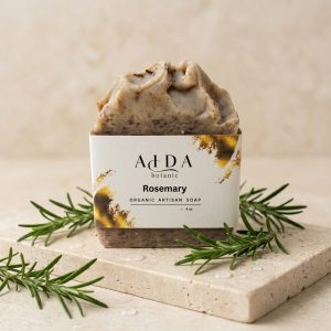 AIDA Rosemary Moisturizing Soap product gallery image with rosemary botanical styling
